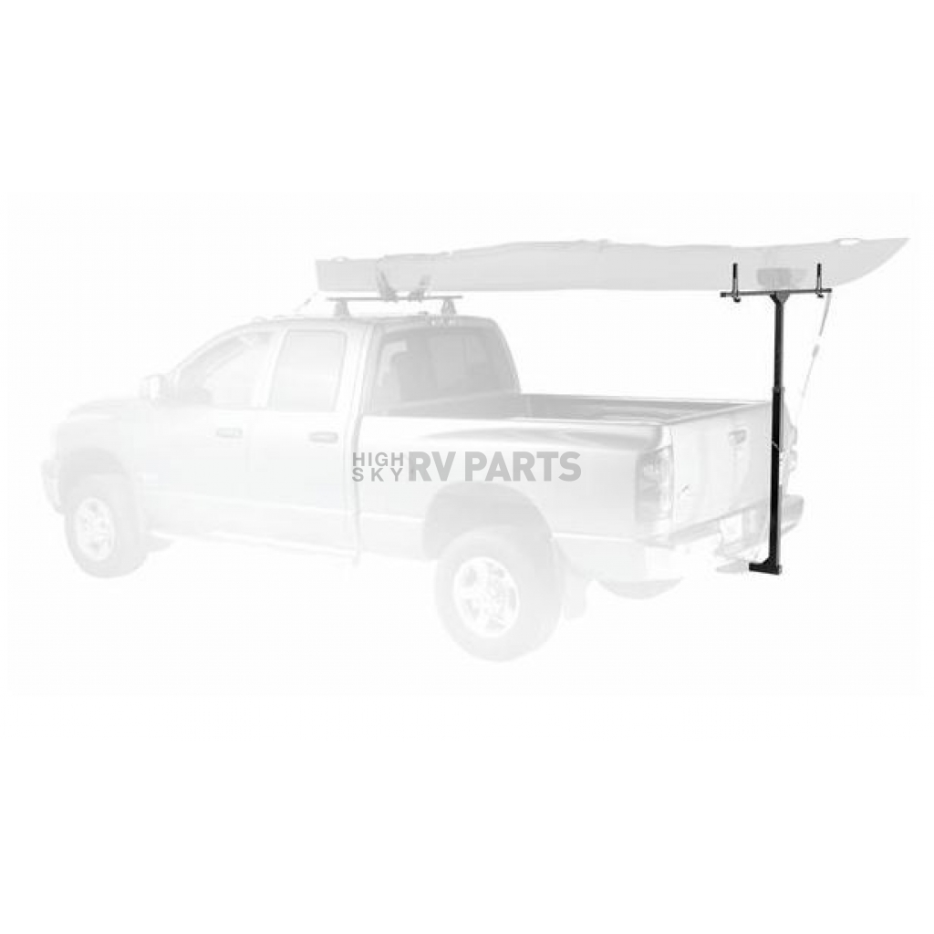 Trailer hitch canoe discount rack